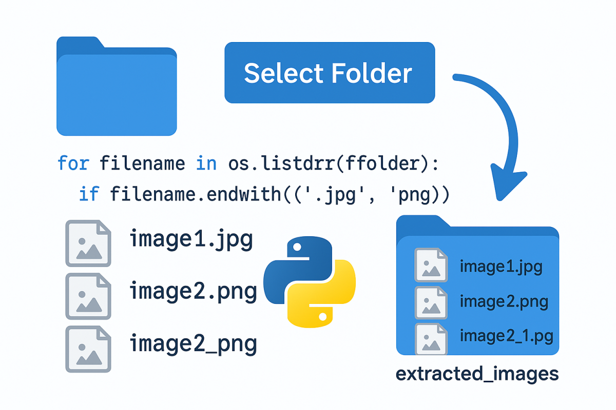 Image Extractor Tool from Folders
